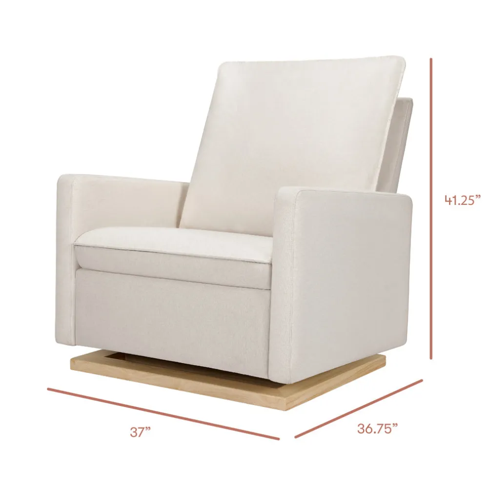 Cali Pillowback Chair-and-a-Half Glider