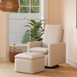 Cali Pillowback Swivel Glider