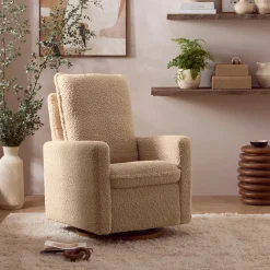 Cali Pillowback Swivel Glider