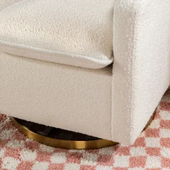 Cali Pillowback Swivel Glider