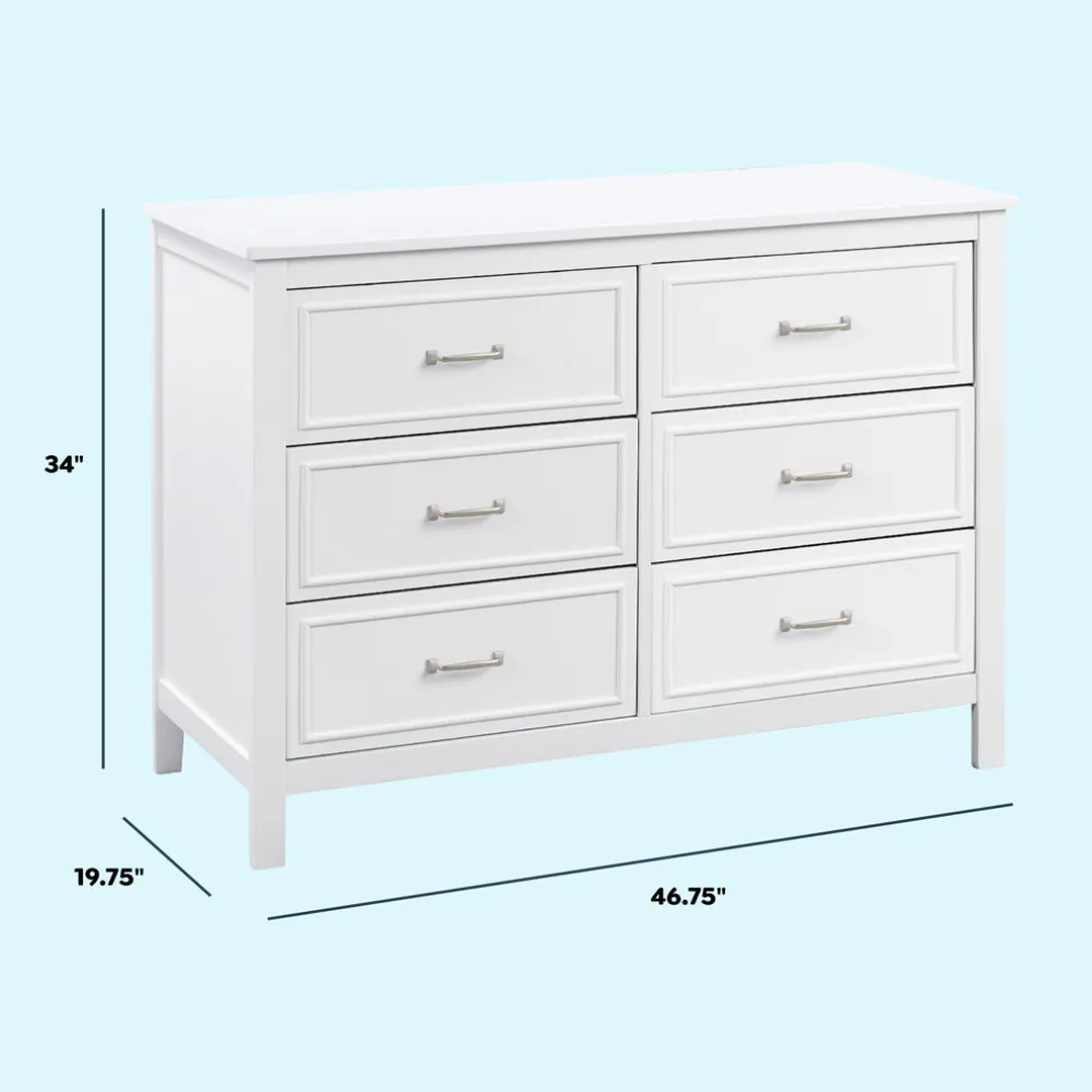 Charlie 6-Drawer Double Dresser