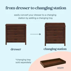 Charlie 3-Drawer Dresser