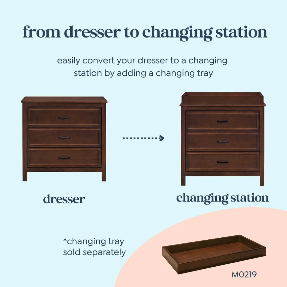 Charlie 3-Drawer Dresser