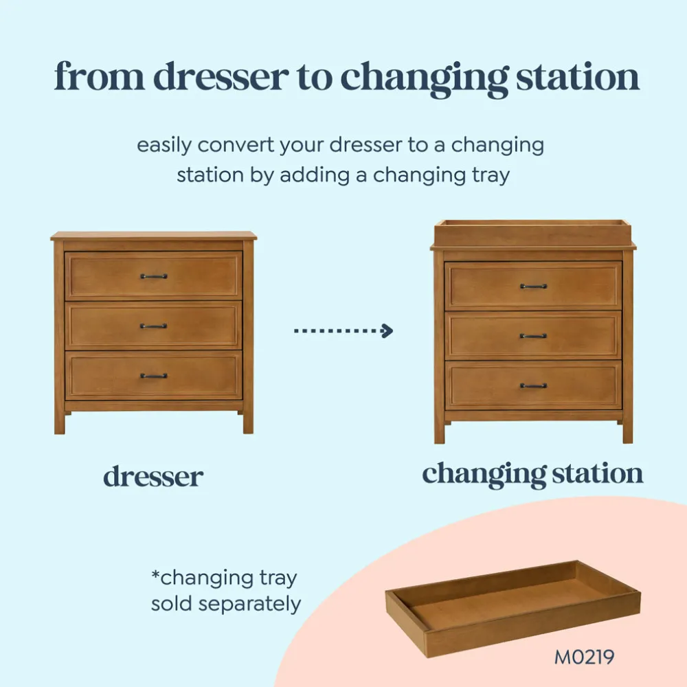 Charlie 3-Drawer Dresser