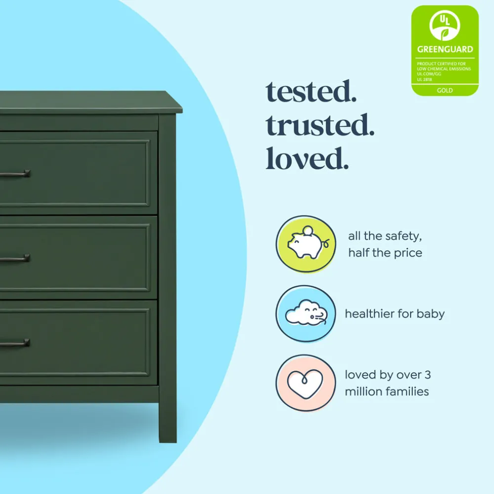 Charlie 3-Drawer Dresser