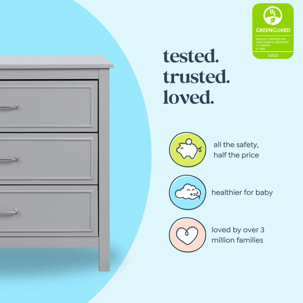 Charlie 3-Drawer Dresser