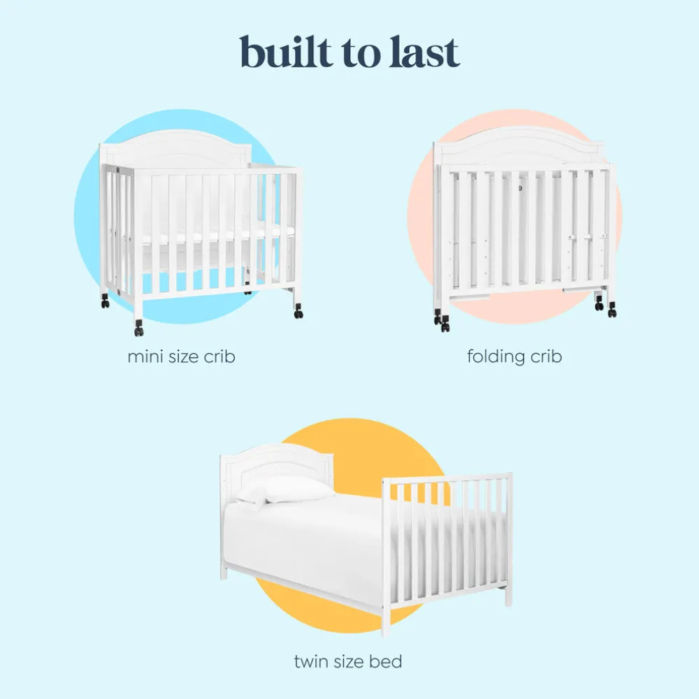 Charlie Folding Portable 3-in-1 Mini Crib