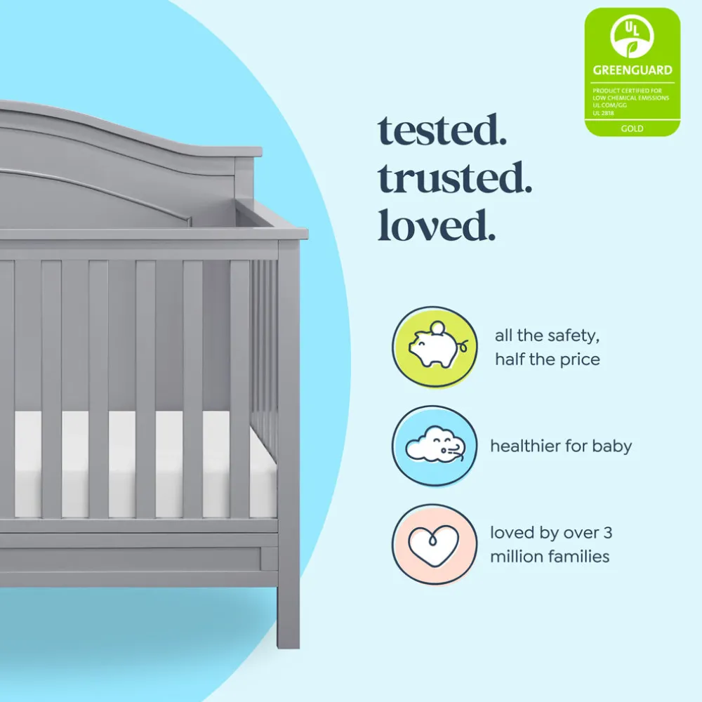Charlie 4-In-1 Convertible Crib