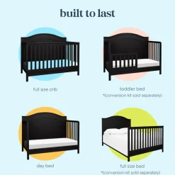 Charlie 4-In-1 Convertible Crib