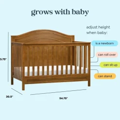 Charlie 4-In-1 Convertible Crib