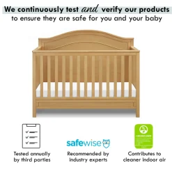 Charlie 4-In-1 Convertible Crib