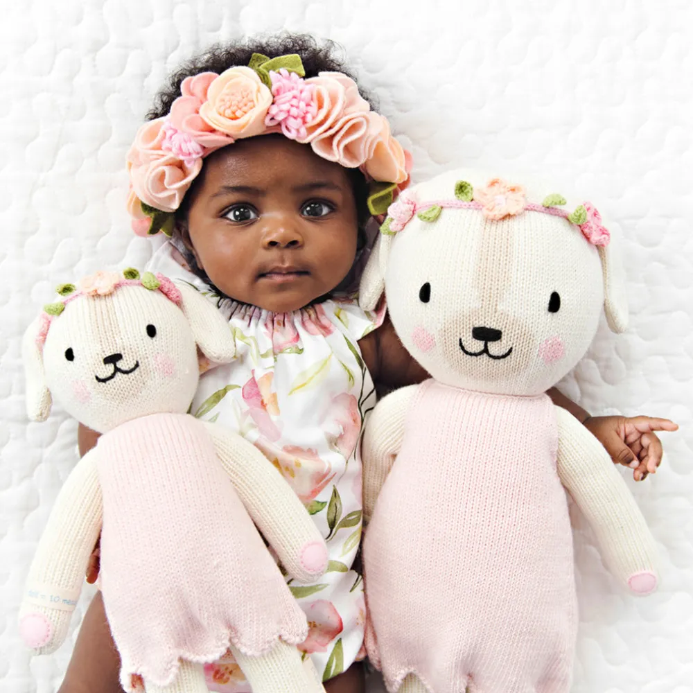 Charlotte The Dog Hand-Knit Doll
