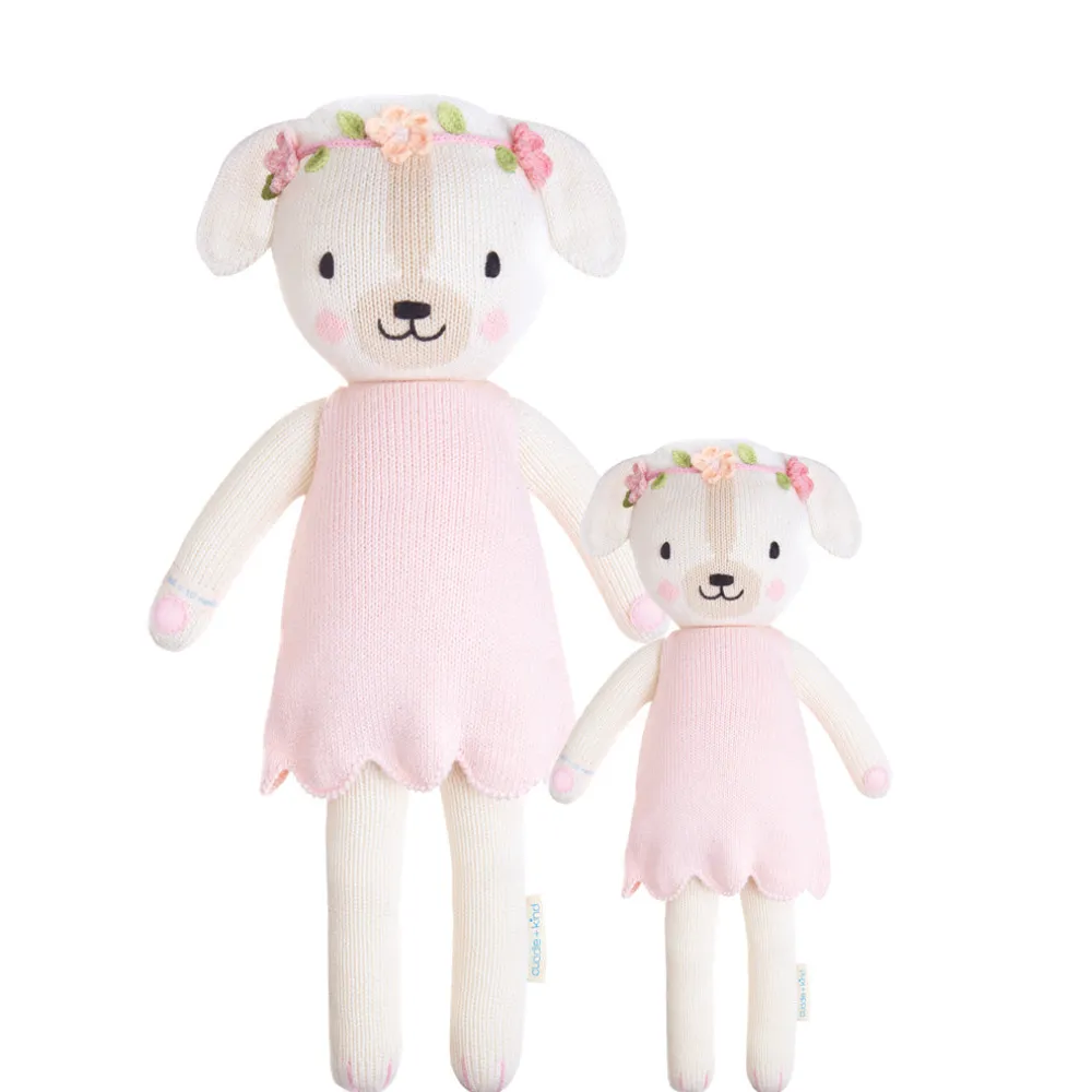 Charlotte The Dog Hand-Knit Doll