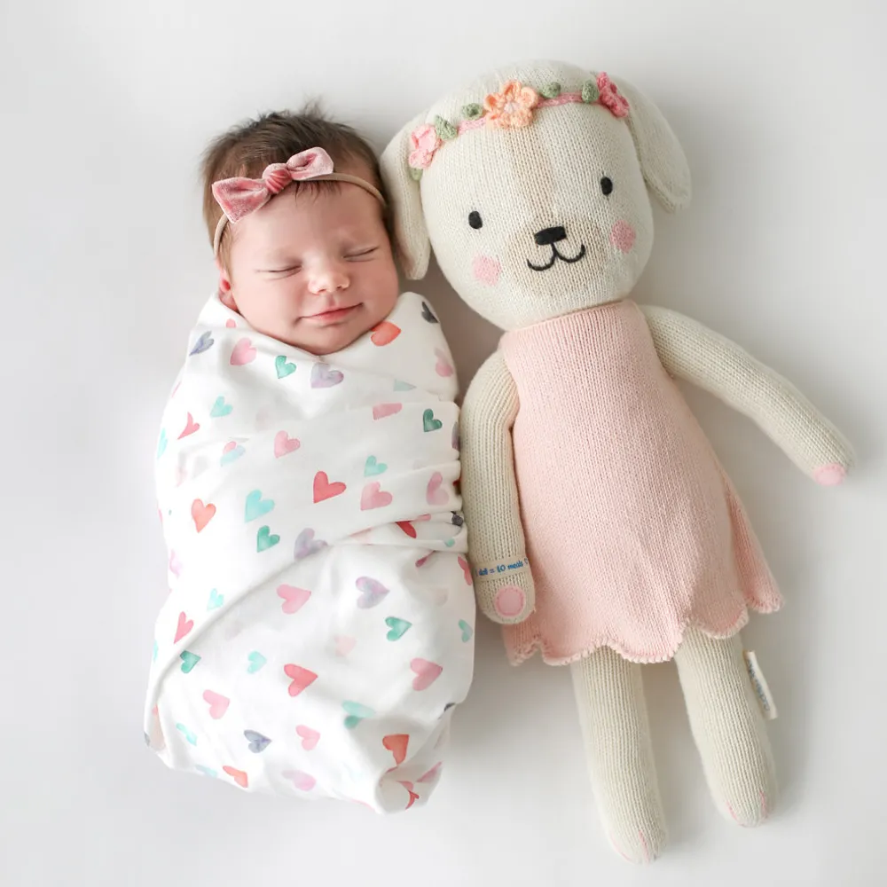 Charlotte The Dog Hand-Knit Doll