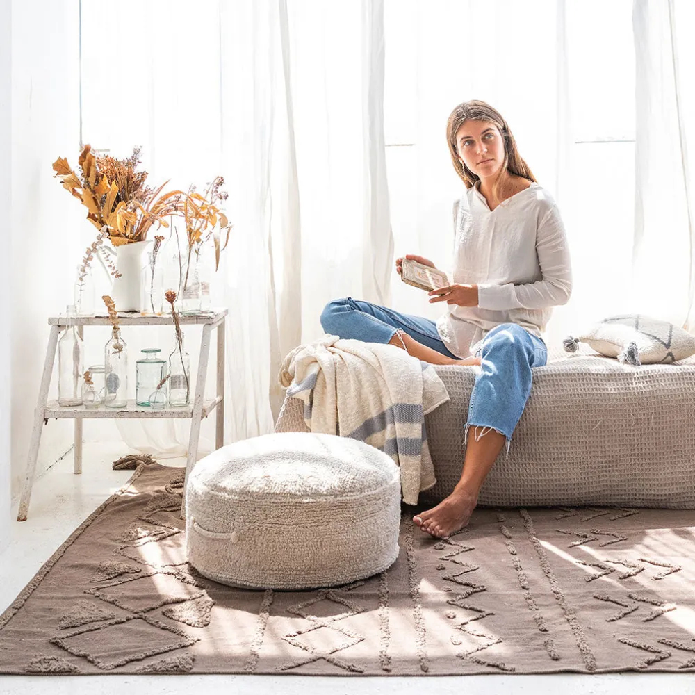 Chill Round Pouffe
