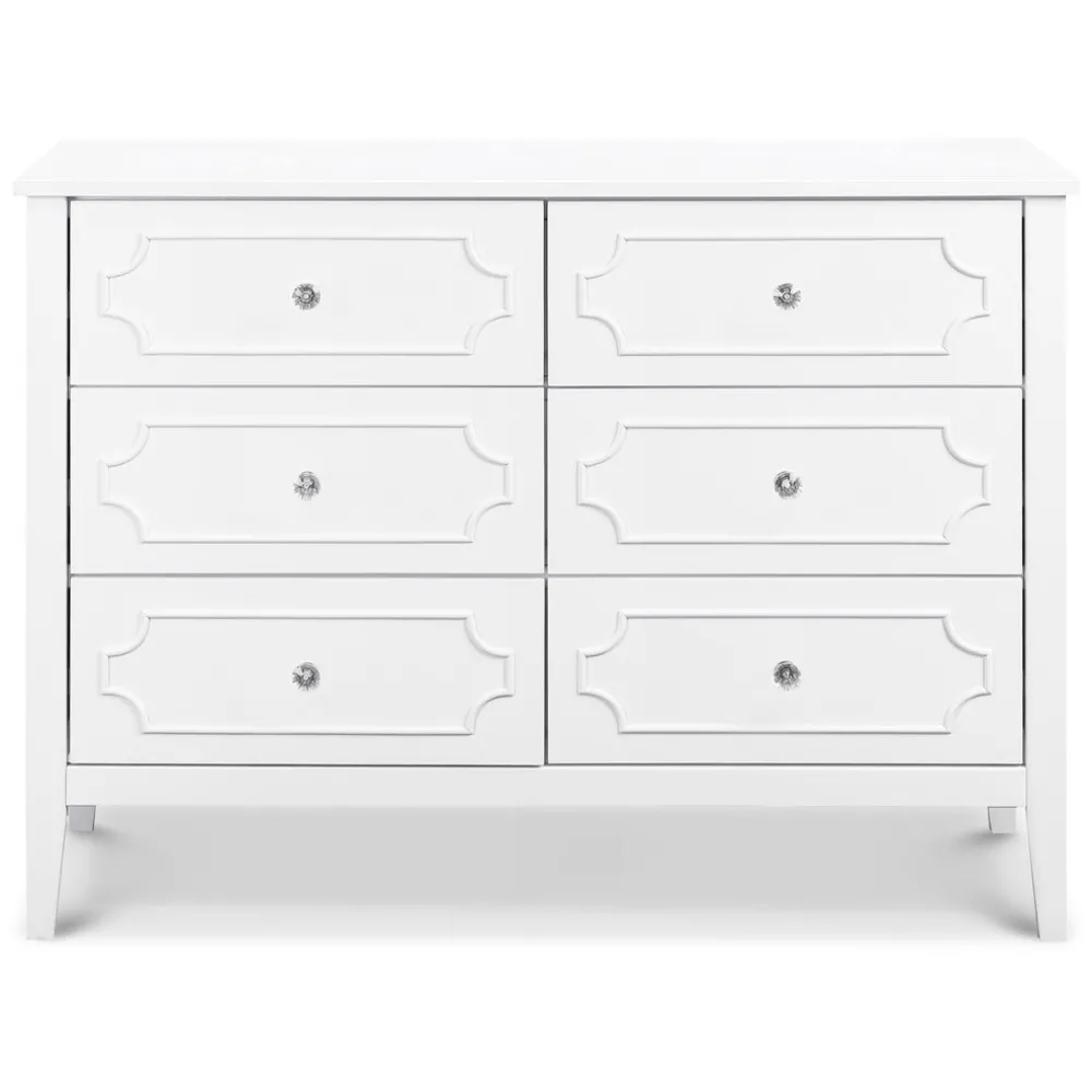 Chloe Regency 6-Drawer Dresser