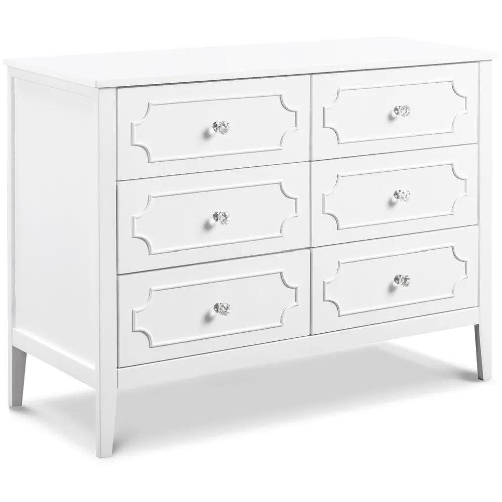 Chloe Regency 6-Drawer Dresser