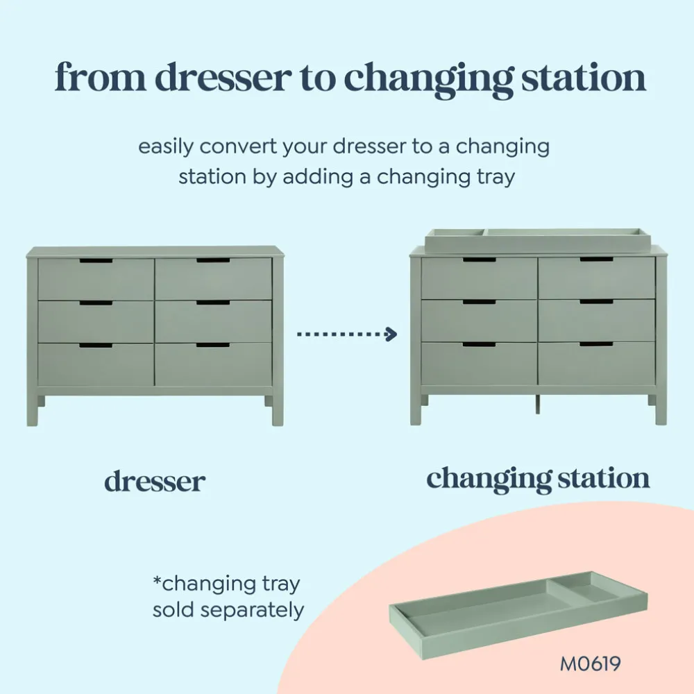 Colby 6-Drawer Dresser