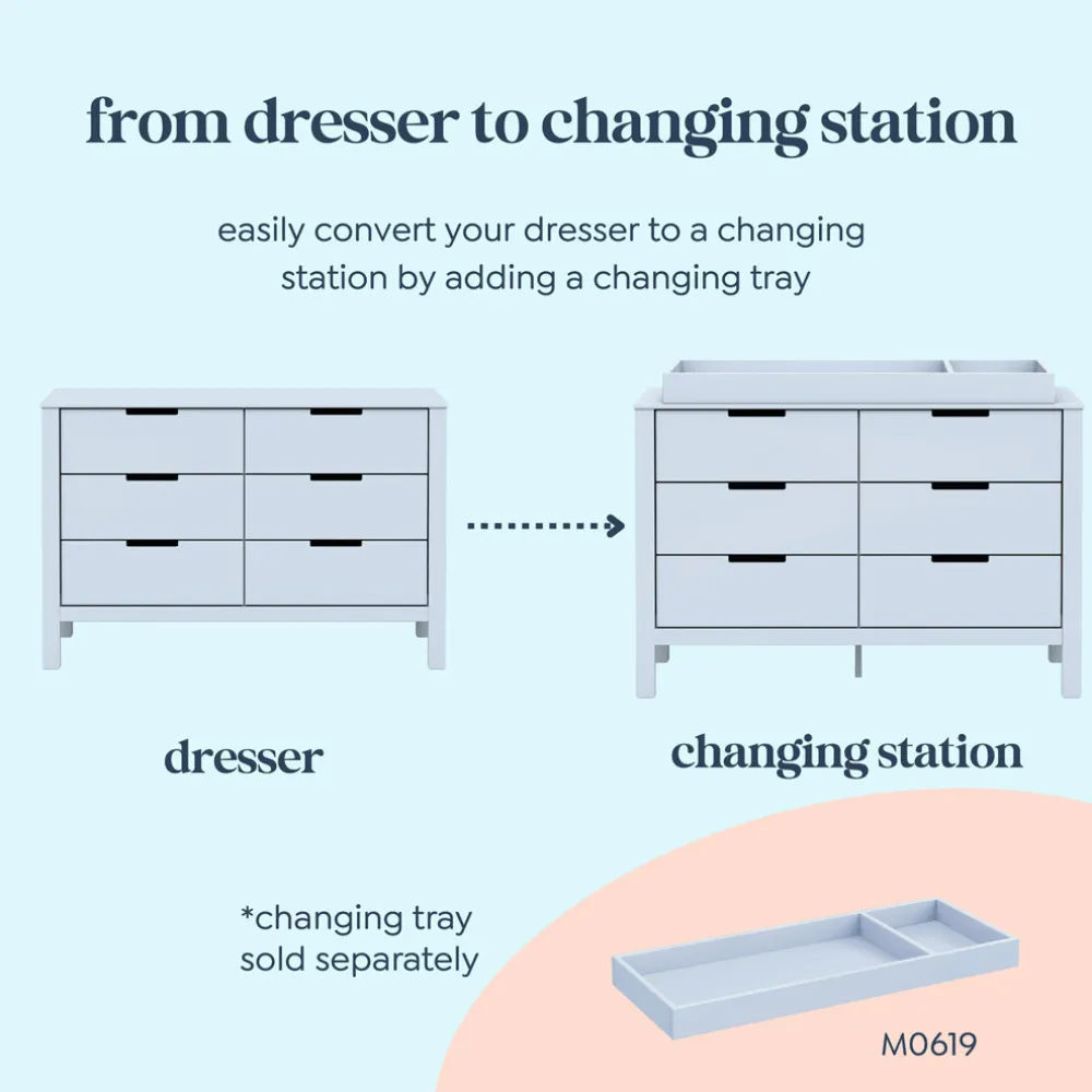 Colby 6-Drawer Dresser