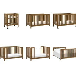 Colby GROW 6-in-1 Convertible Bassinet to Crib