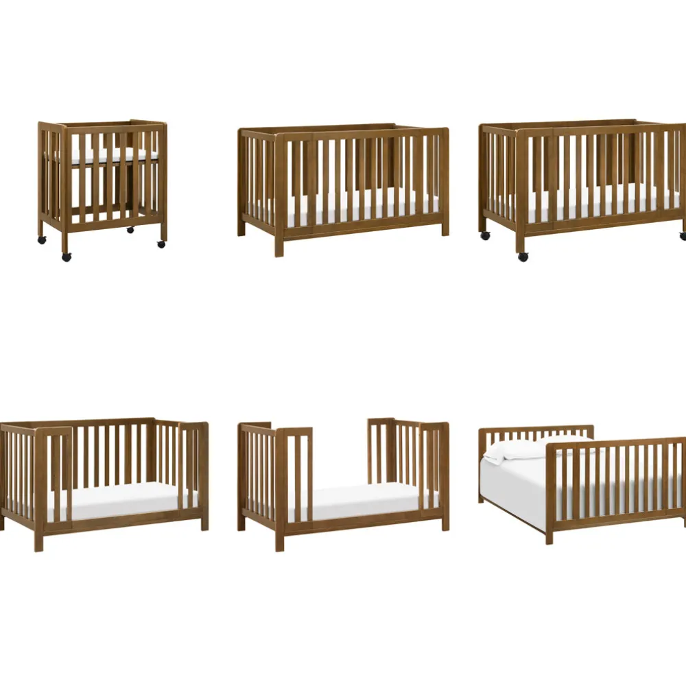 Colby GROW 6-in-1 Convertible Bassinet to Crib