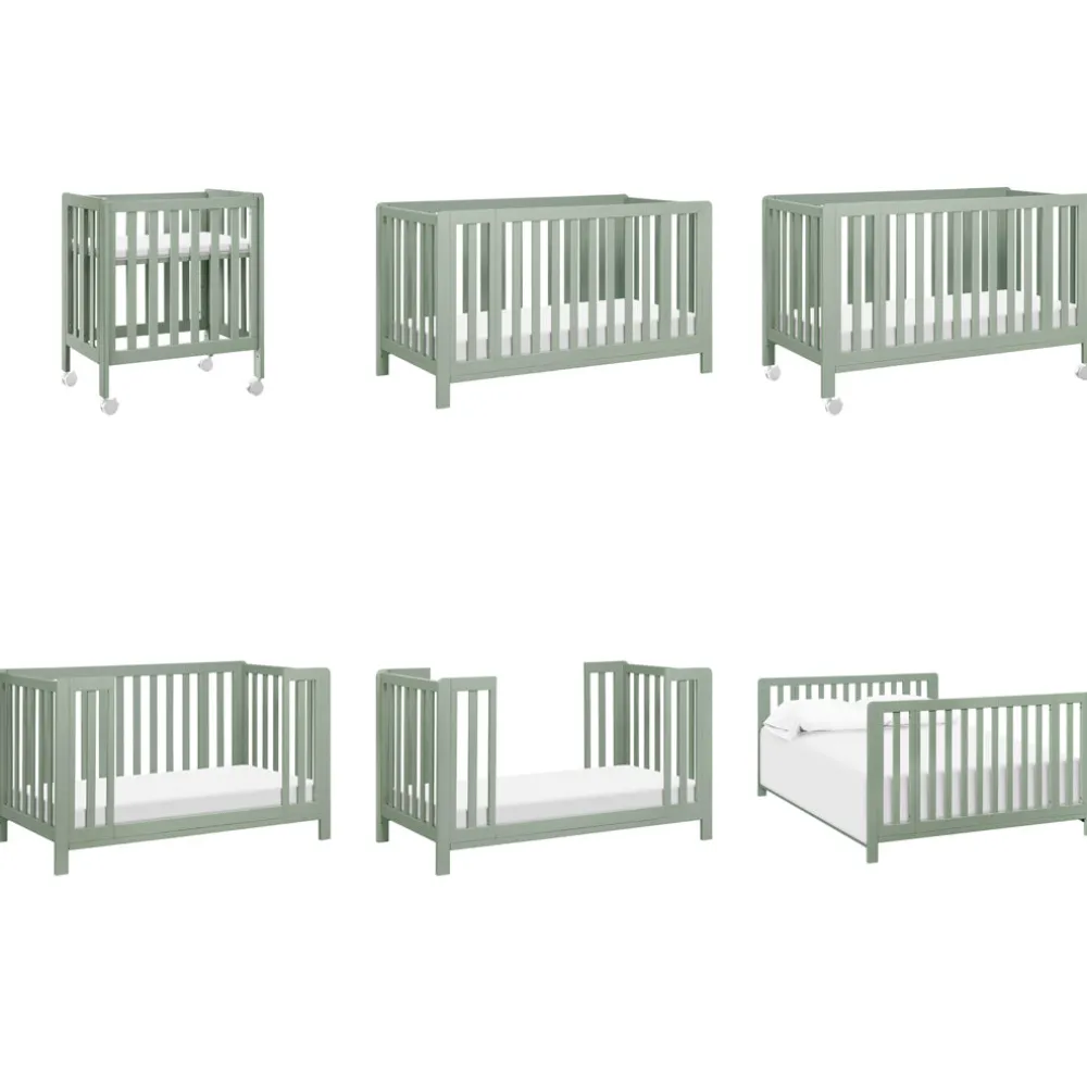 Colby GROW 6-in-1 Convertible Bassinet to Crib