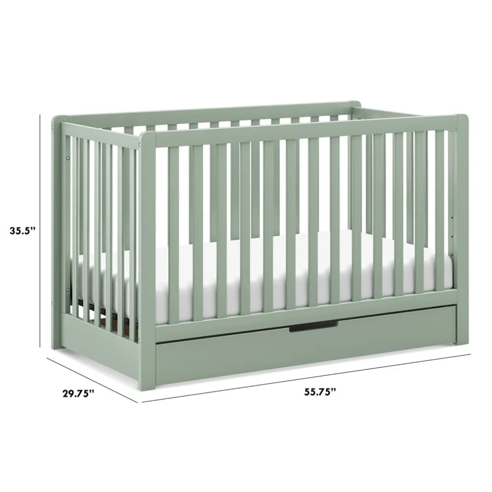 Colby 4-in-1 Convertible Crib with Trundle Drawer