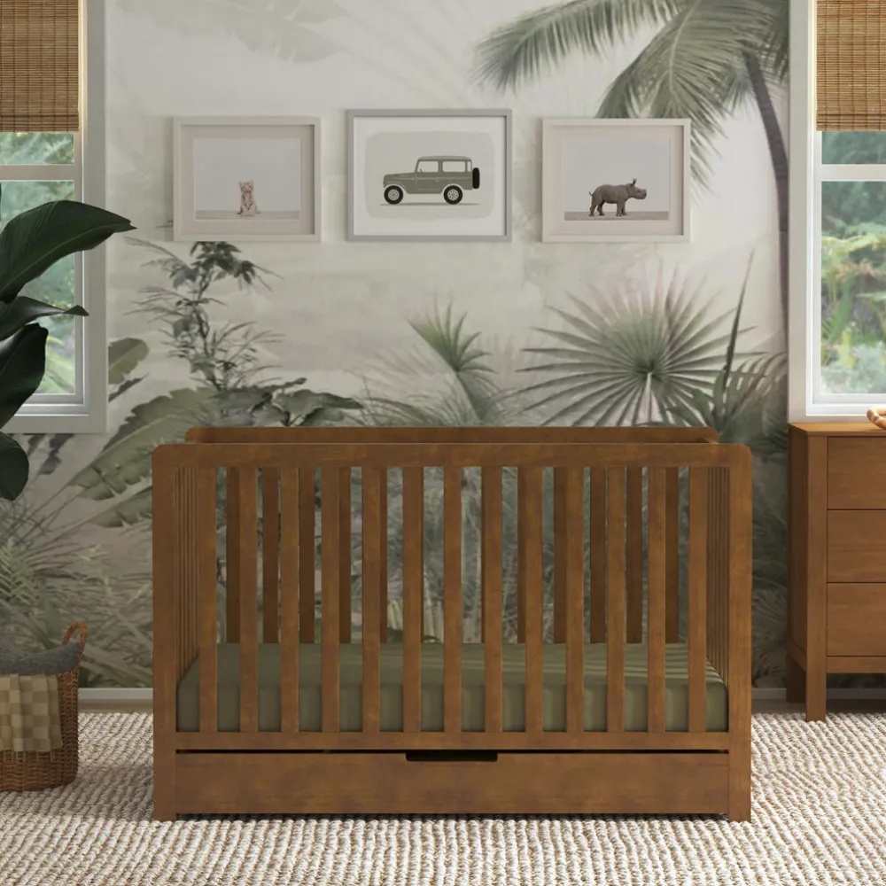 Colby 4-in-1 Convertible Crib with Trundle Drawer