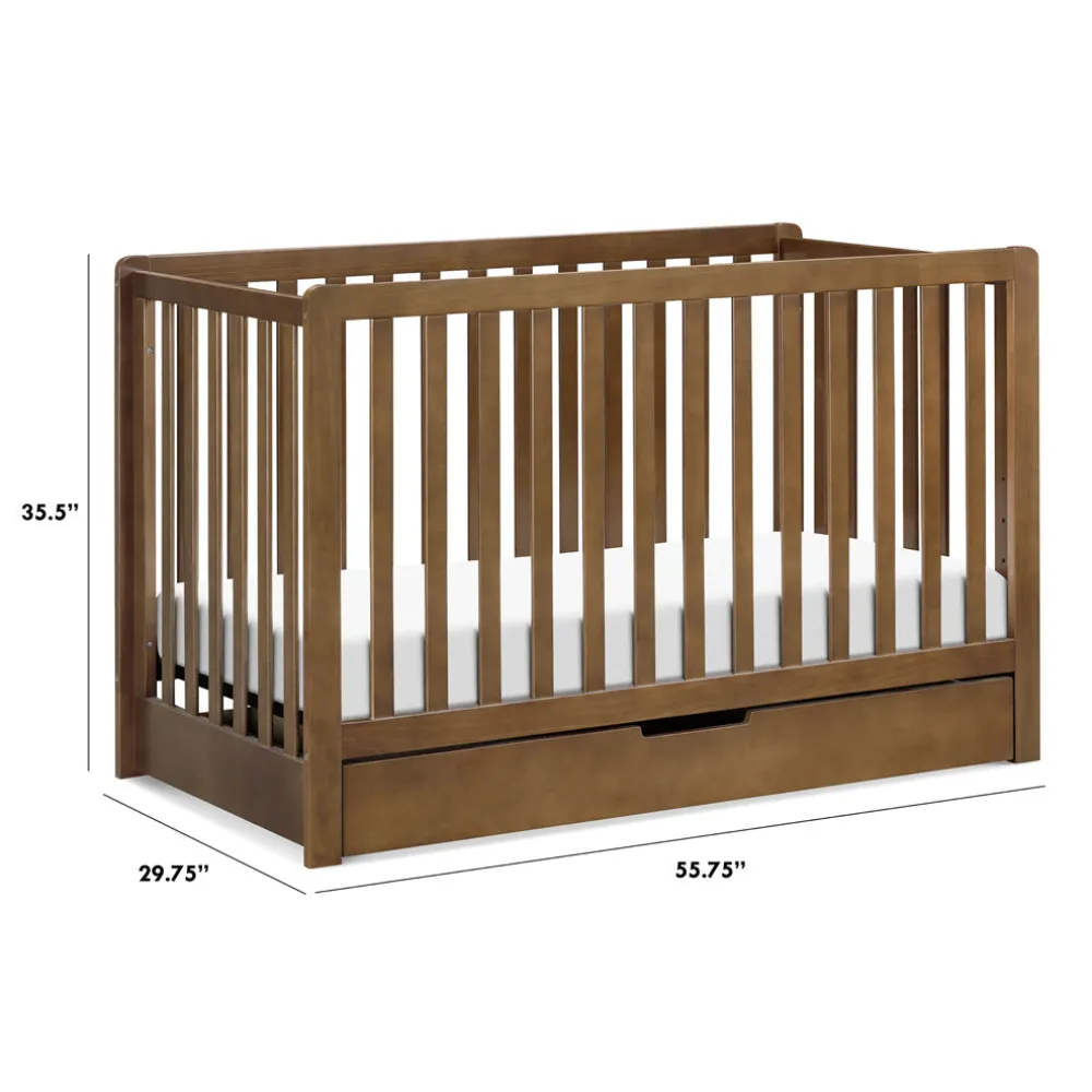 Colby 4-in-1 Convertible Crib with Trundle Drawer