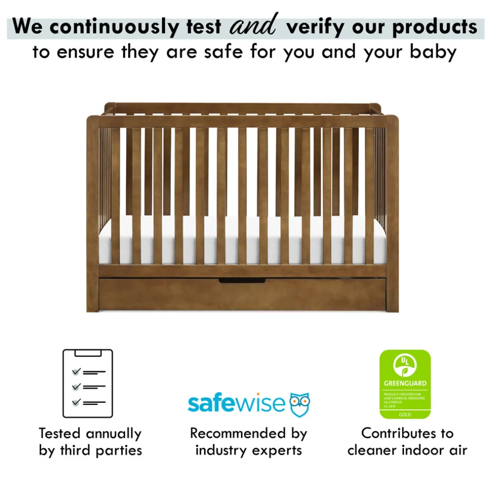 Colby 4-in-1 Convertible Crib with Trundle Drawer