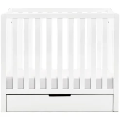 Colby 4-in-1 Convertible Mini Crib with Trundle