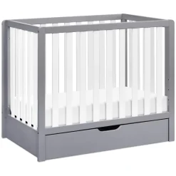Colby 4-in-1 Convertible Mini Crib with Trundle
