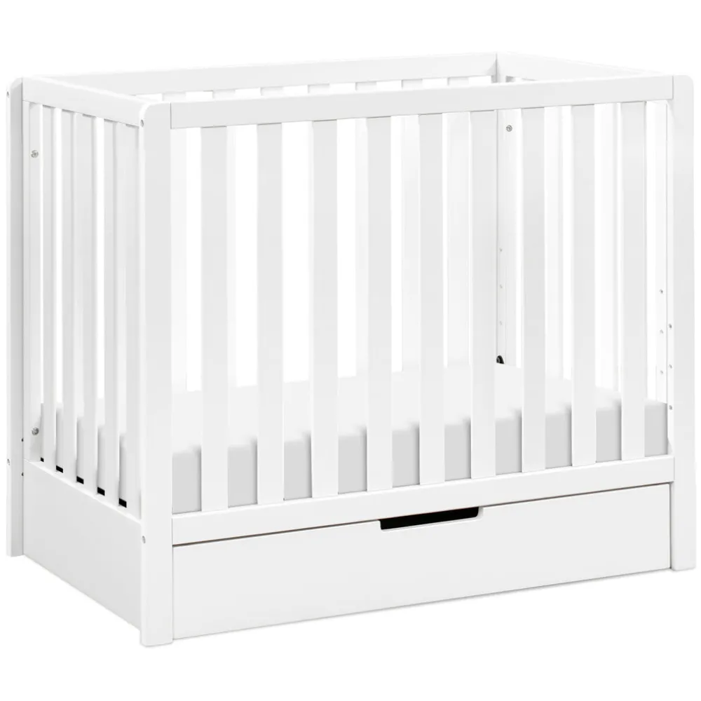 Colby 4-in-1 Convertible Mini Crib with Trundle