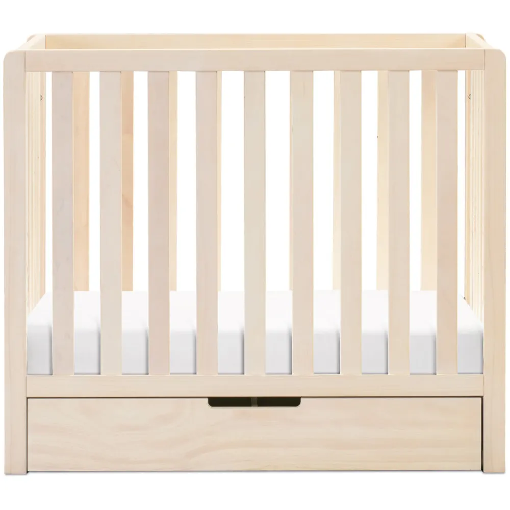 Colby 4-in-1 Convertible Mini Crib with Trundle