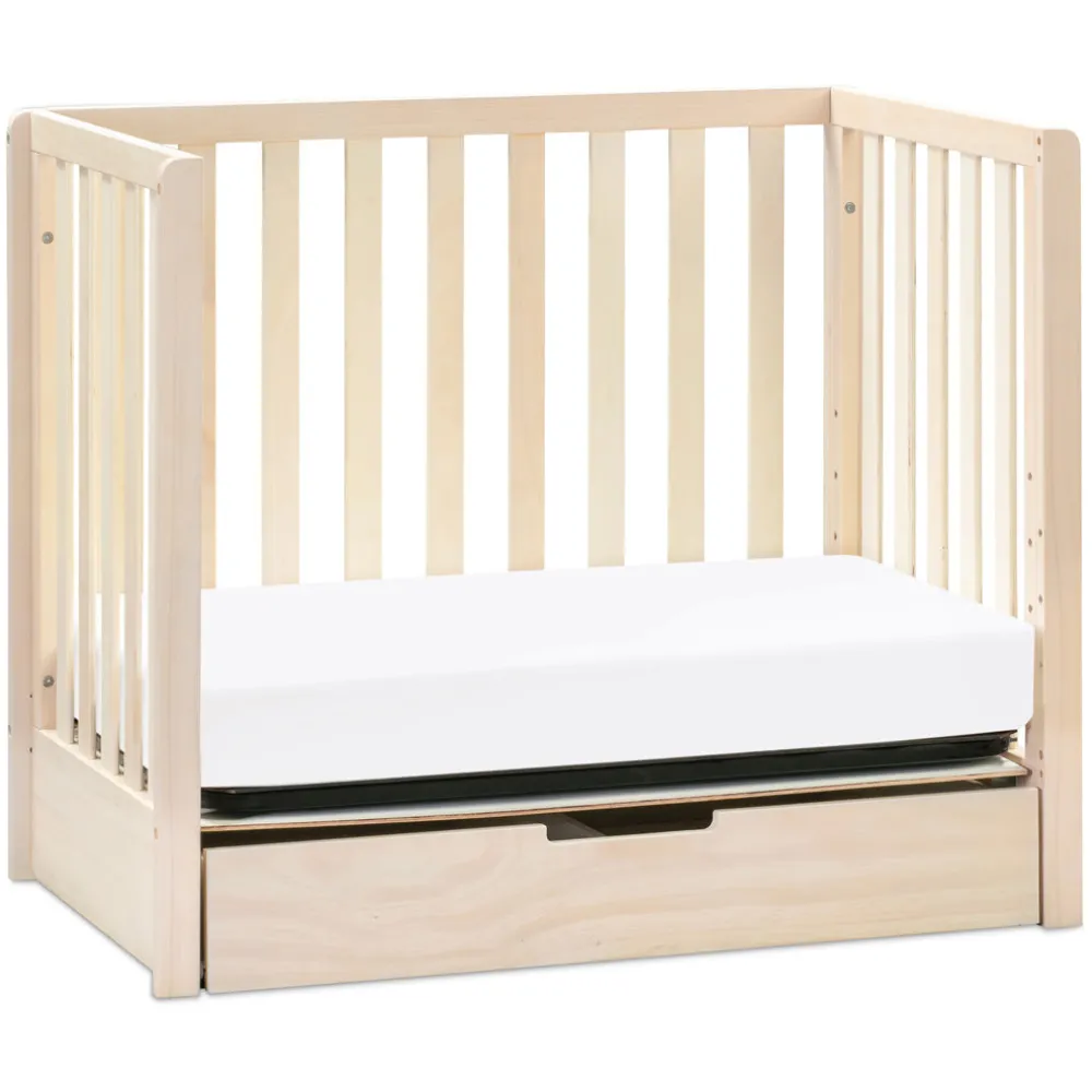 Colby 4-in-1 Convertible Mini Crib with Trundle