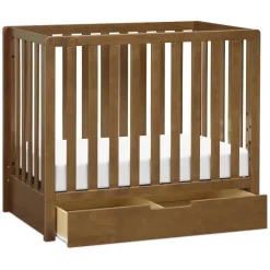 Colby 4-in-1 Convertible Mini Crib with Trundle