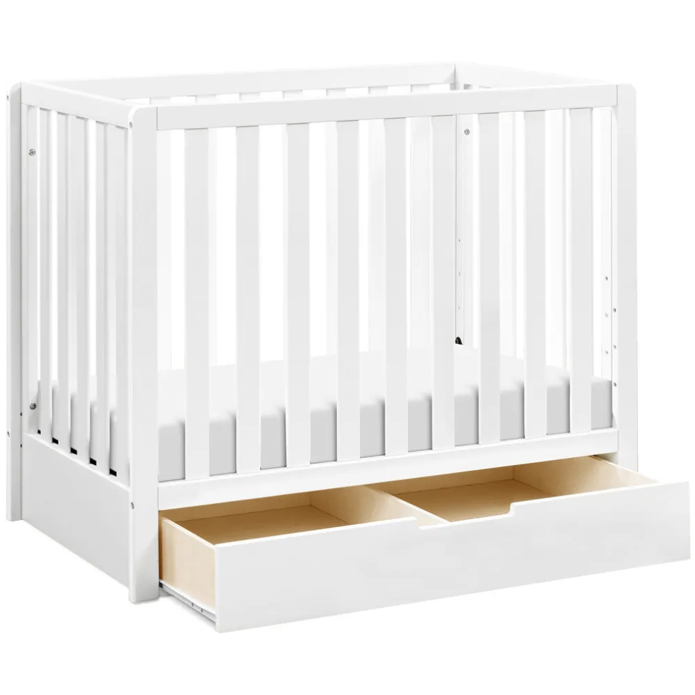 Colby 4-in-1 Convertible Mini Crib with Trundle