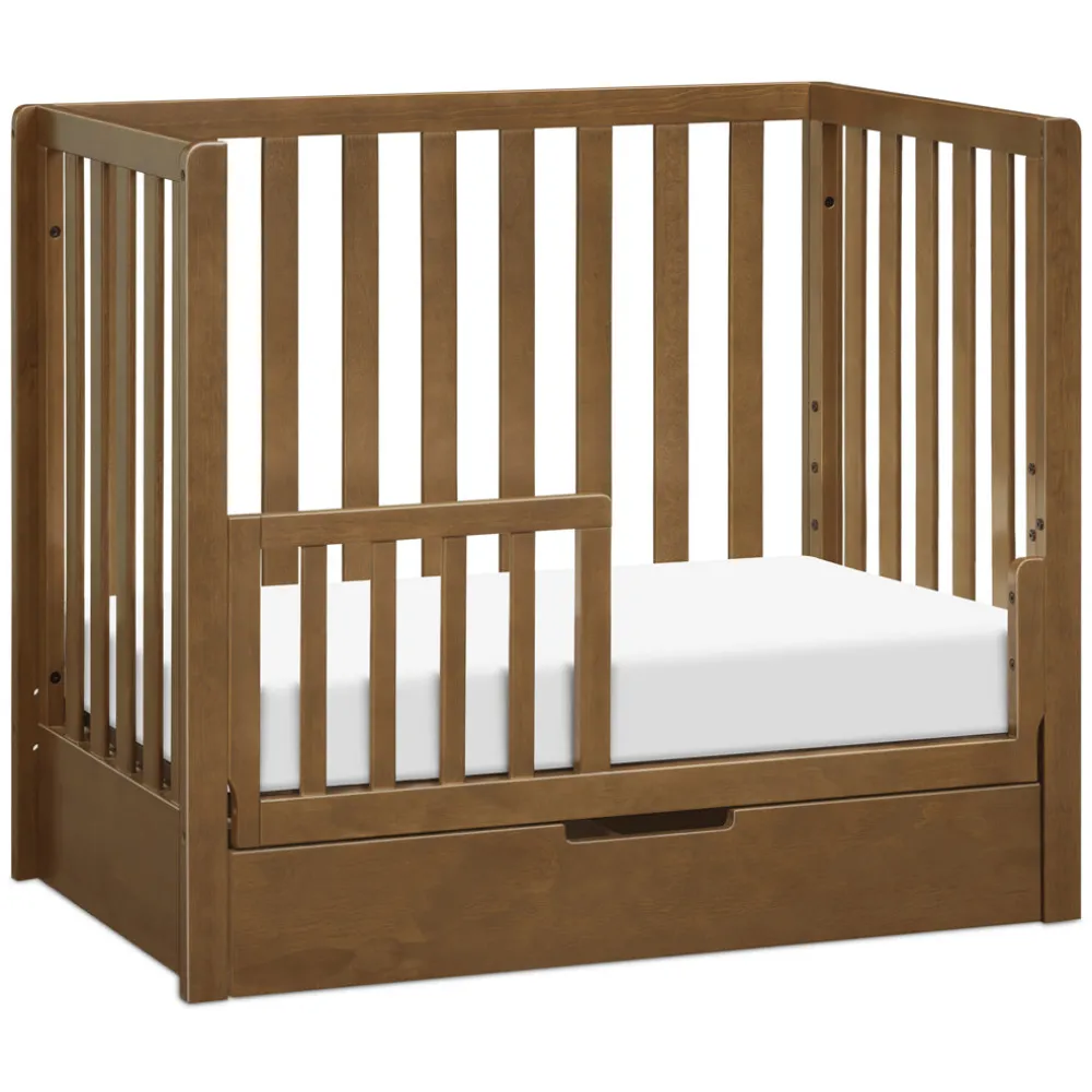 Colby 4-in-1 Convertible Mini Crib with Trundle