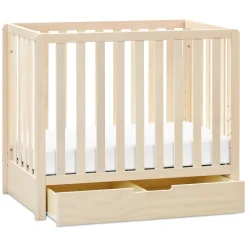 Colby 4-in-1 Convertible Mini Crib with Trundle