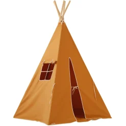 Cotton Teepee Tent & Mat Set