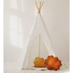 Cotton Teepee Tent & Mat Set