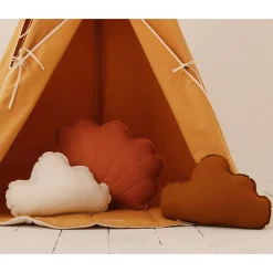 Cotton Teepee Tent & Mat Set