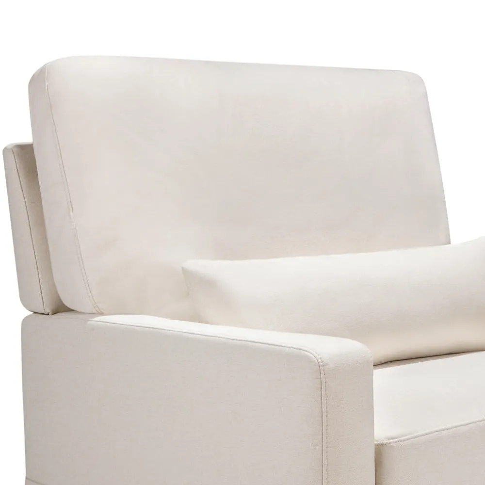 Crawford Pillowback Chair-And-A-Half Comfort Swivel Glider
