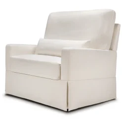 Crawford Pillowback Chair-And-A-Half Comfort Swivel Glider