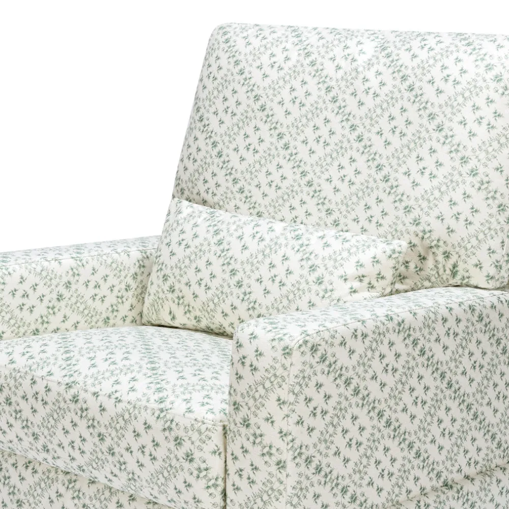 Crawford Pillowback Comfort Swivel Glider