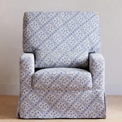 Crawford Pillowback Comfort Swivel Glider