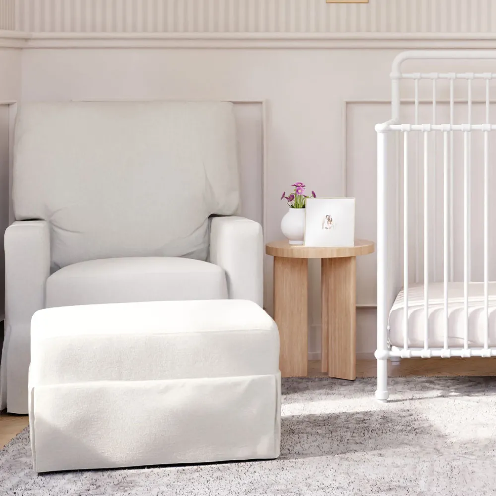 Crawford Pillowback Comfort Swivel Glider