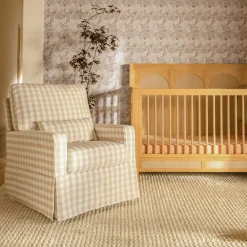 Crawford Pillowback Comfort Swivel Glider