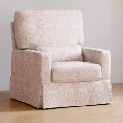 Crawford Pillowback Comfort Swivel Glider