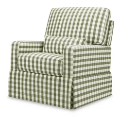 Crawford Pillowback Comfort Swivel Glider